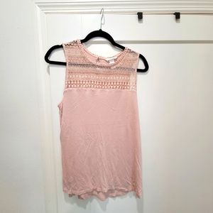 H&M Medium Light Pink Tank Top